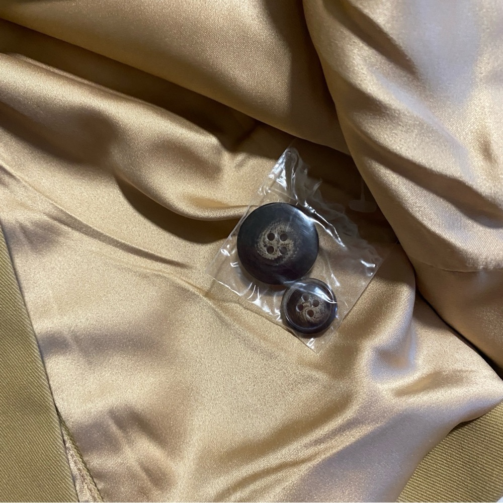 NWT Billie The Label Women's Yellow/Khaki Diana Blazer - Size XS - Picture 7 of 16